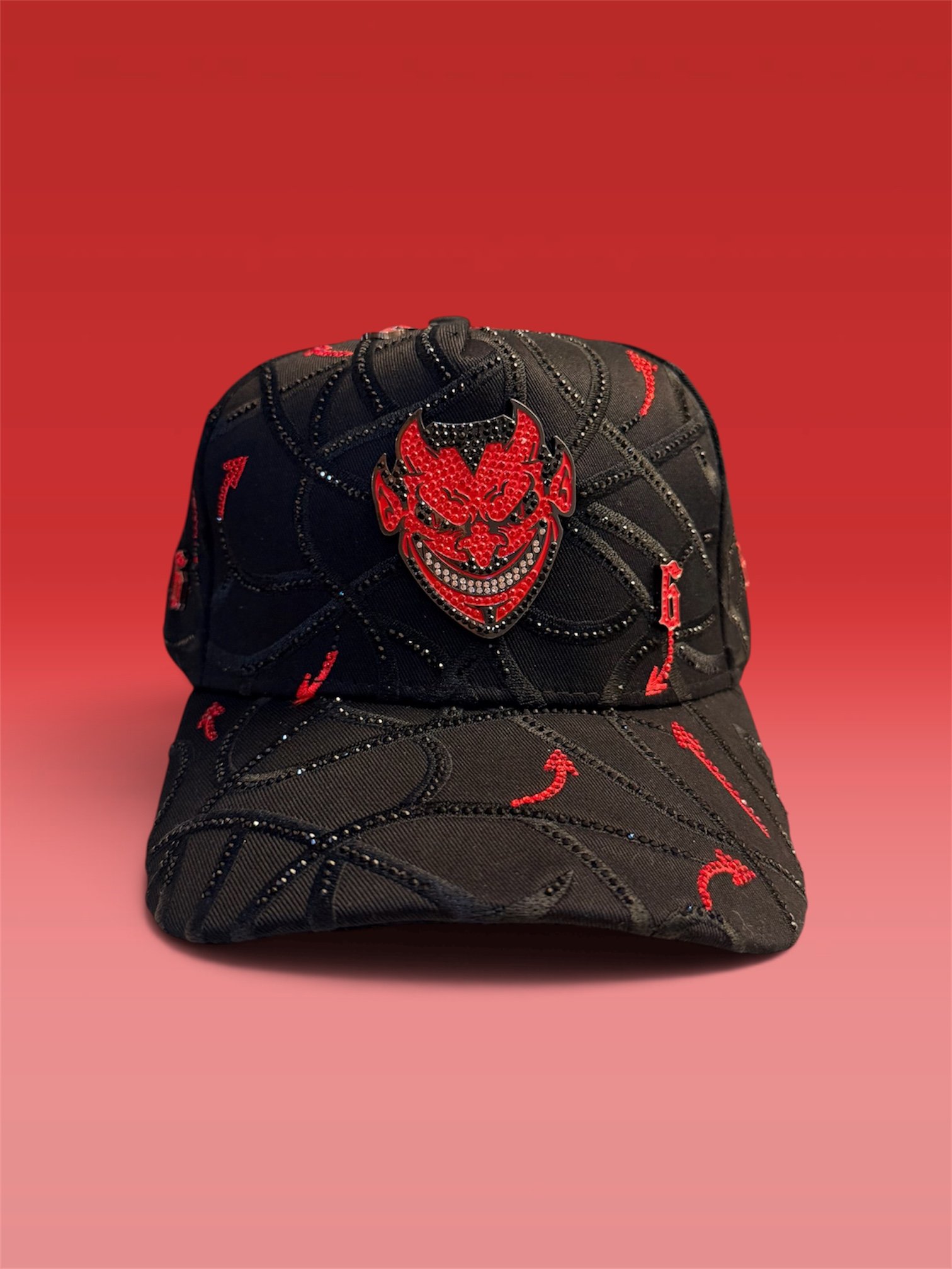 Quilted Black cap